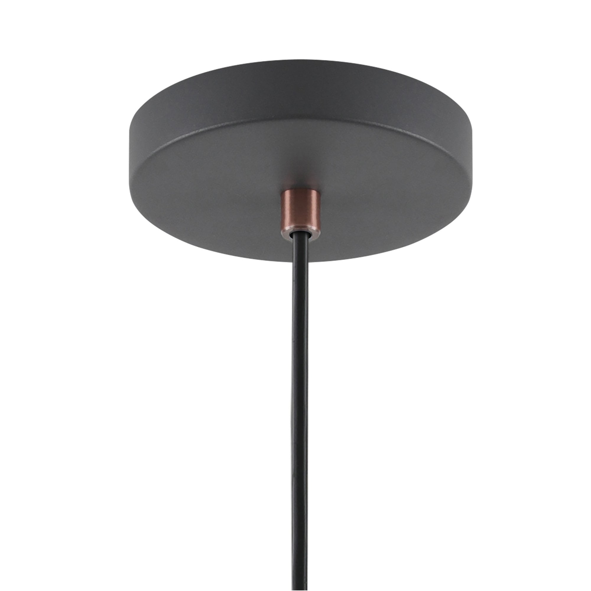 Fabula Forest Single Small Pendant - Graphite & Copper