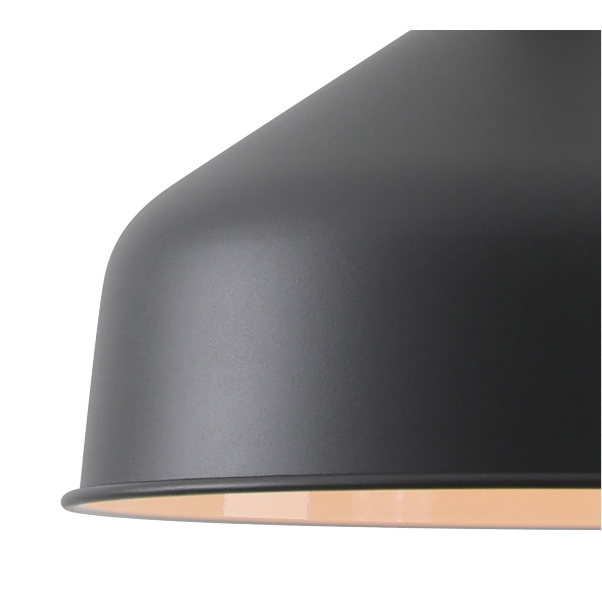 Fabula Forest Single Medium Pendant - Graphite & Copper