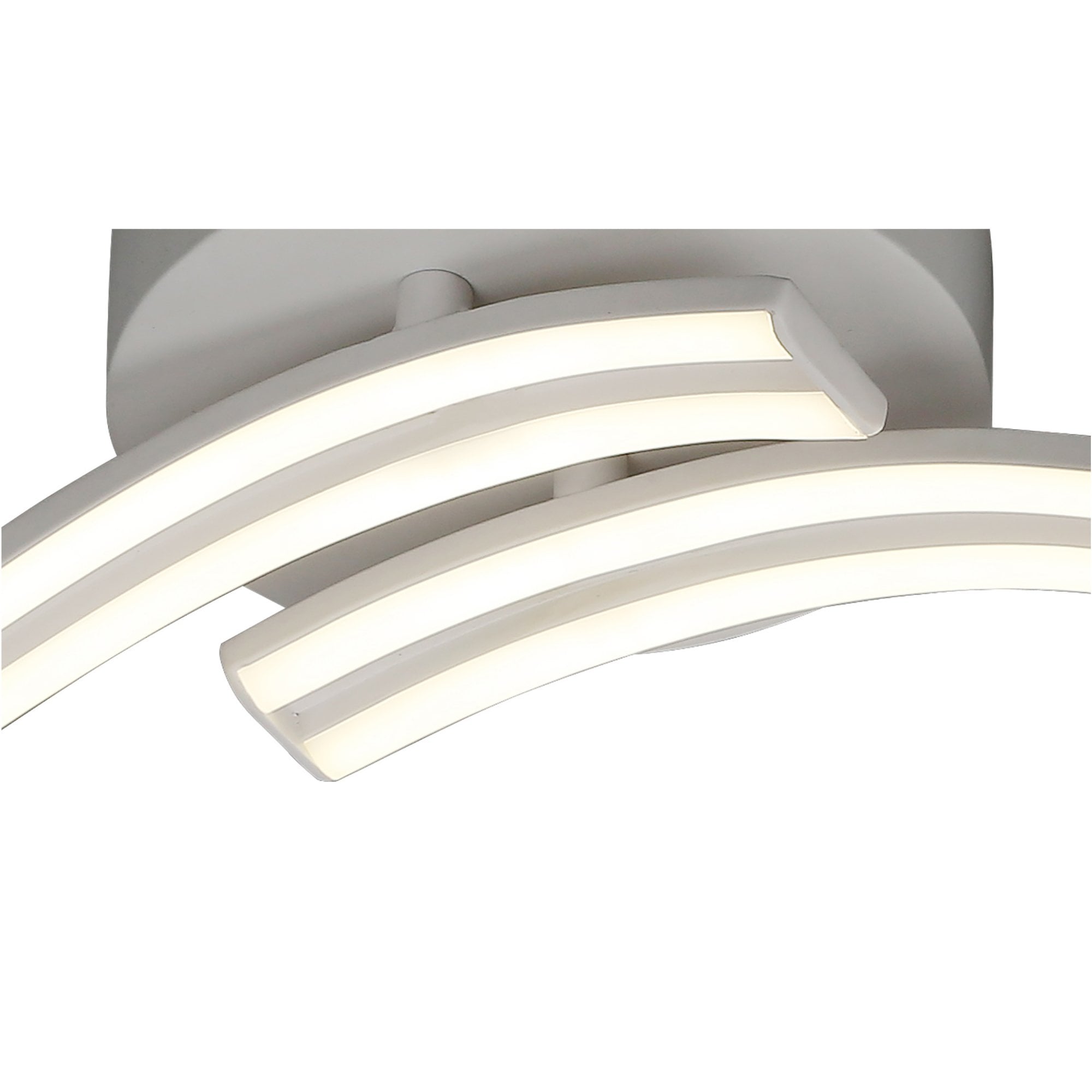 Fabula Barncroft 2 Light LED Flush Light - White