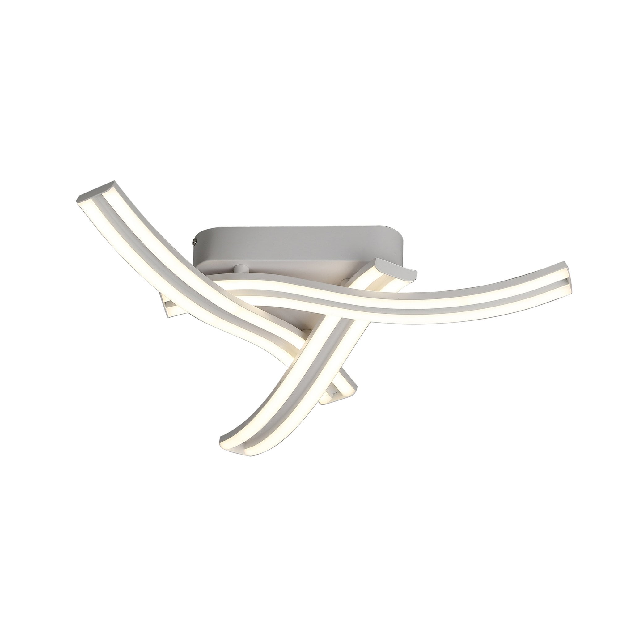 Fabula Barncroft 3 Light LED Flush Light - White