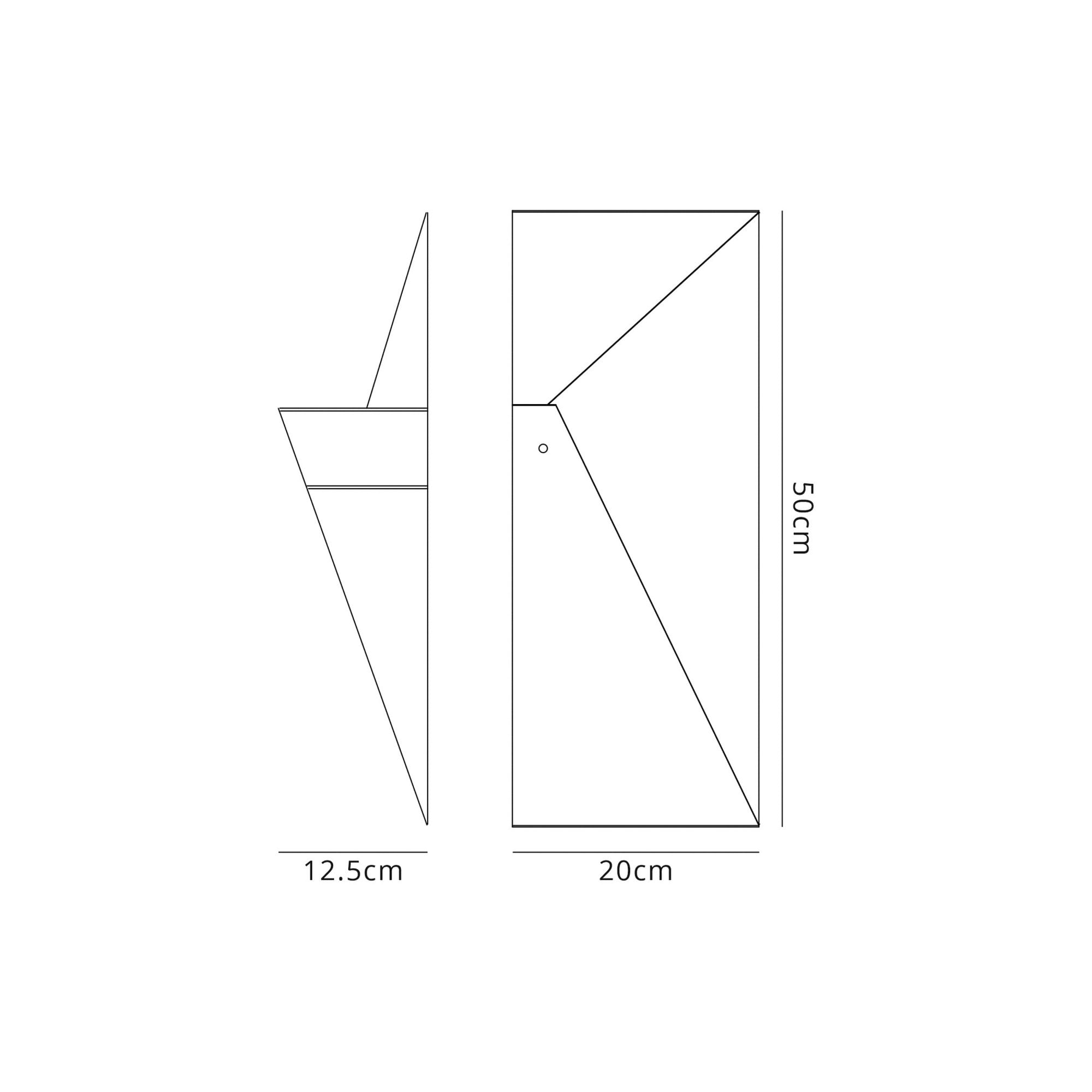 Fabula Wroths 2 Light LED Wall Lamp - Silver Painted