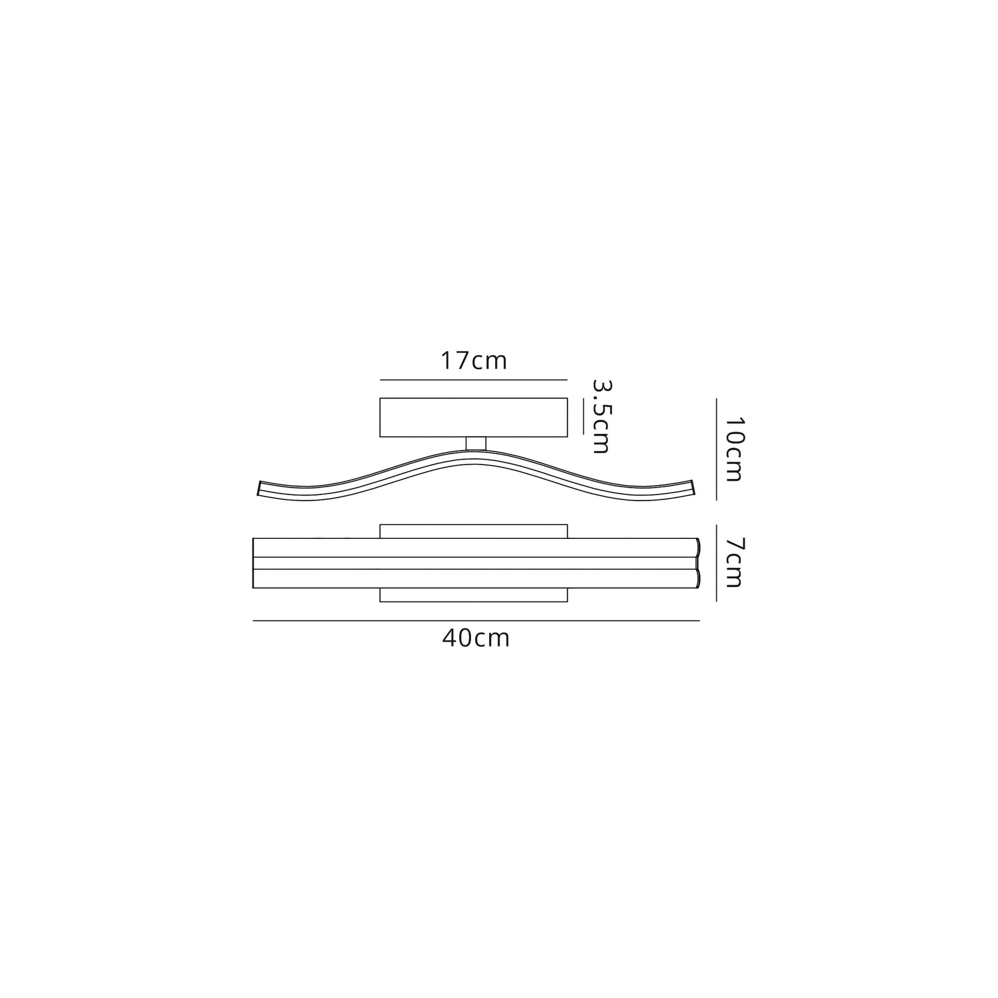Fabula Barncroft LED Wall Lamp - White
