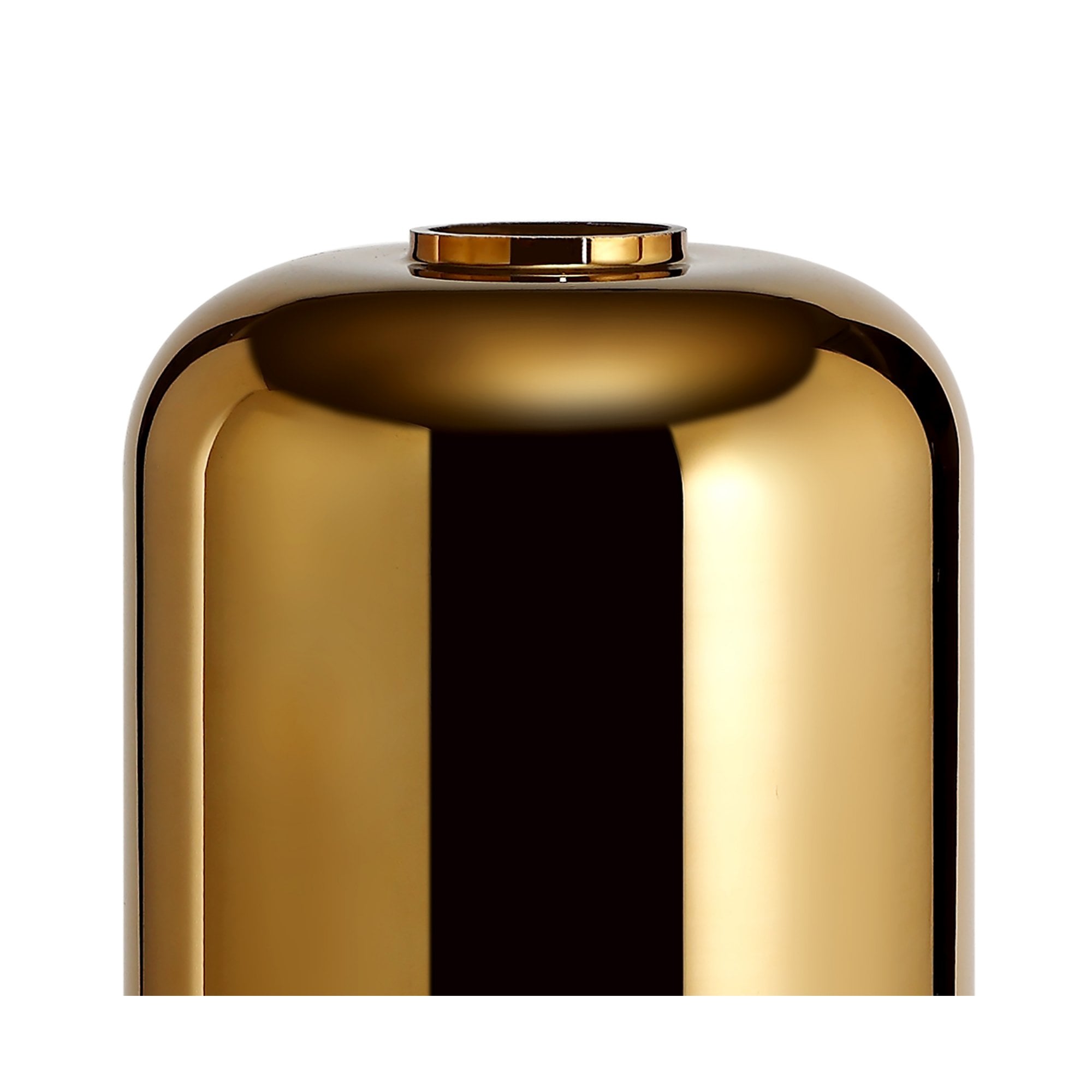 Fabula Springfield 16cm Cylinder Shade - Brass Gold Fade Glass - Shade Only