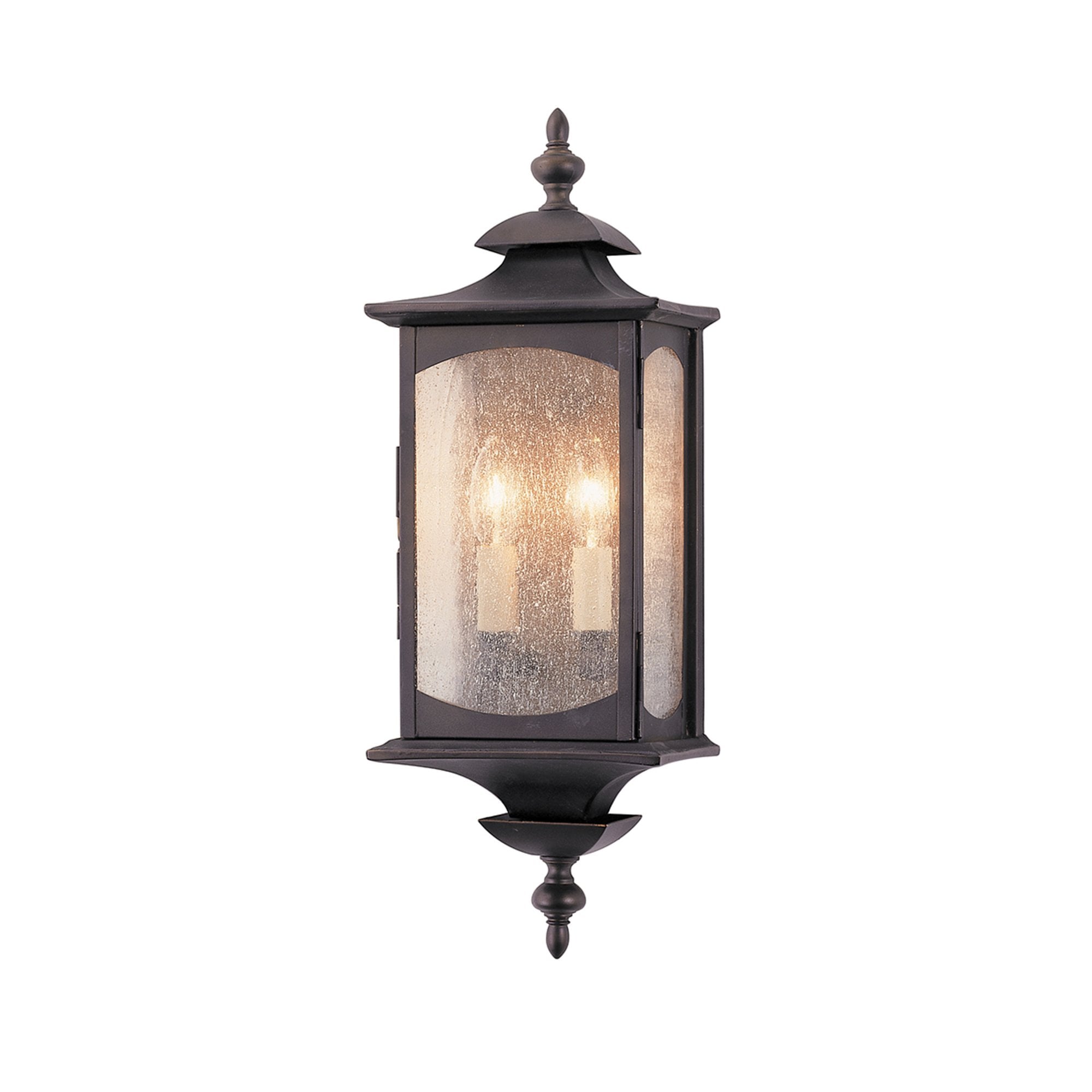 Quintiesse Market Square 2 Light Wall Light - Oil Rubbed Bronze