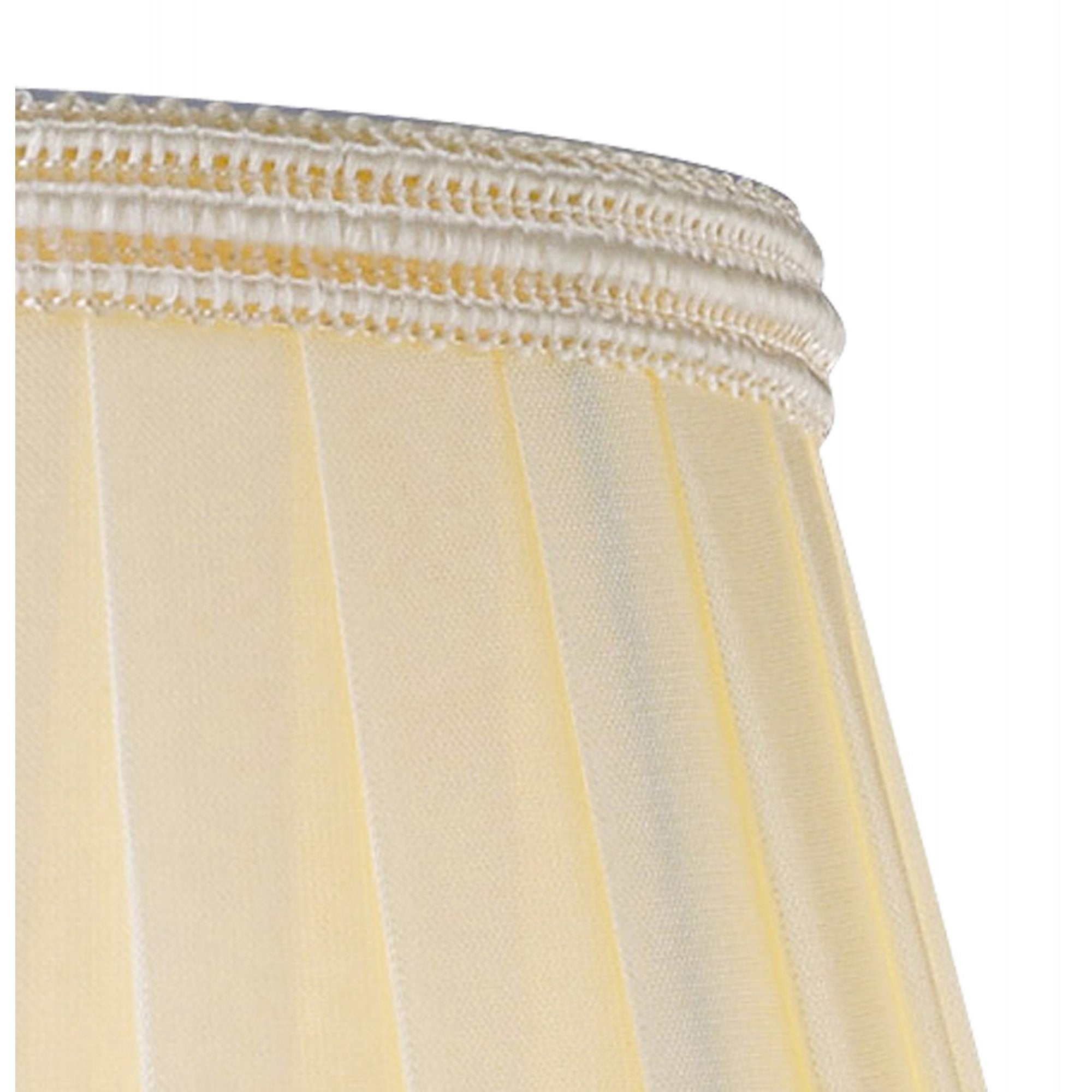 Diyas ILS31228 Willow Clip On Shade - Cream 8/13cm - Shade Only