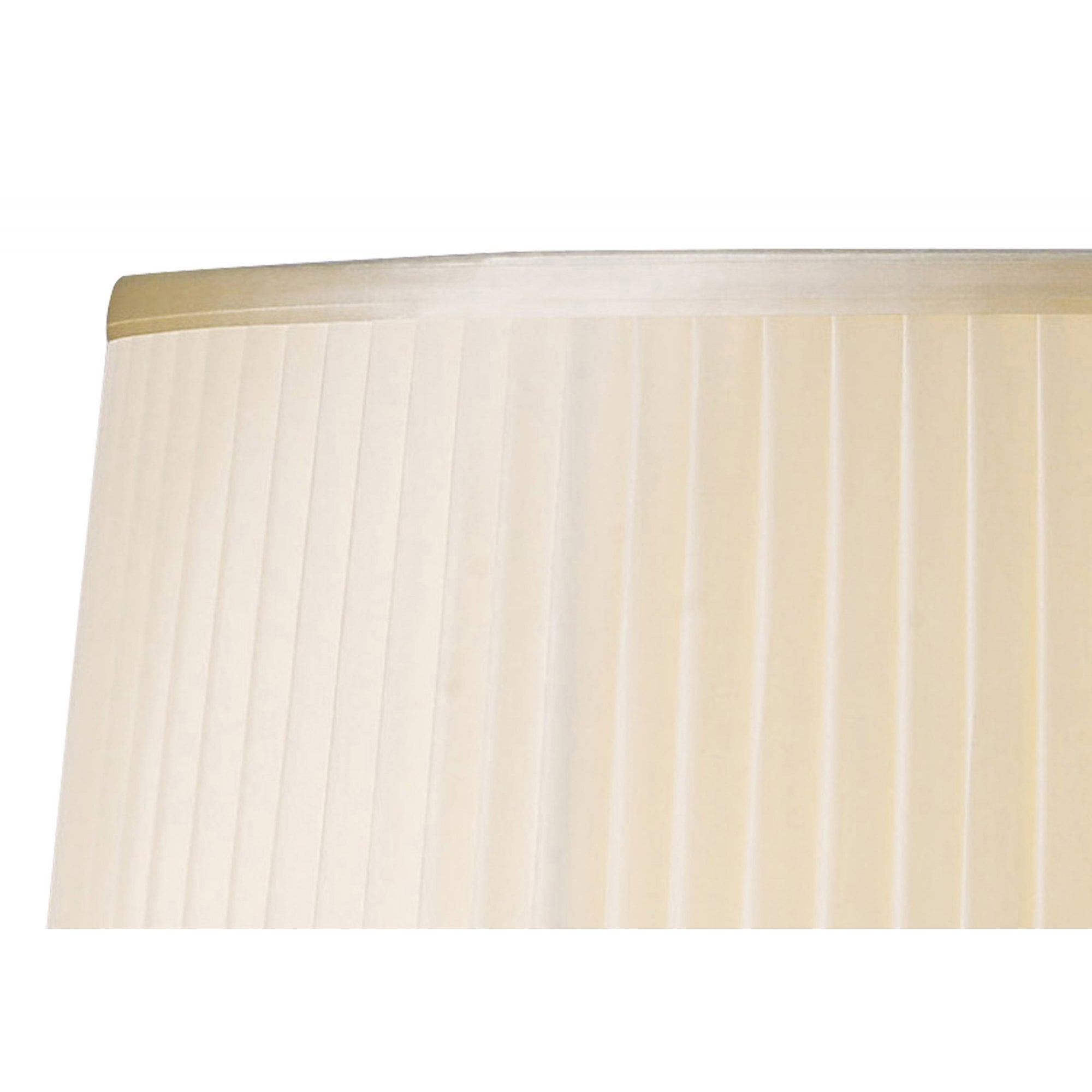 Diyas ILS31224 Willow Fabric Shade - Cream 36/40cm - Shade Only