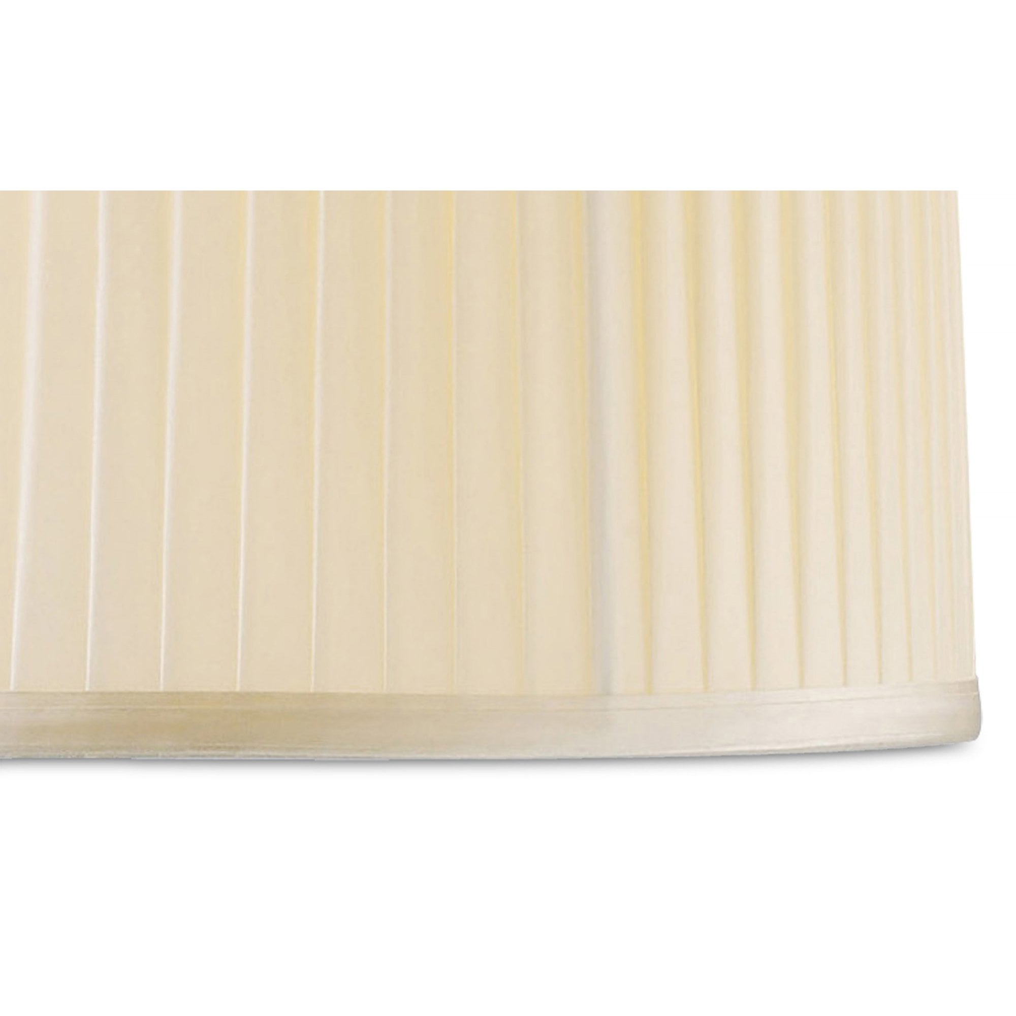 Diyas ILS31224 Willow Fabric Shade - Cream 36/40cm - Shade Only