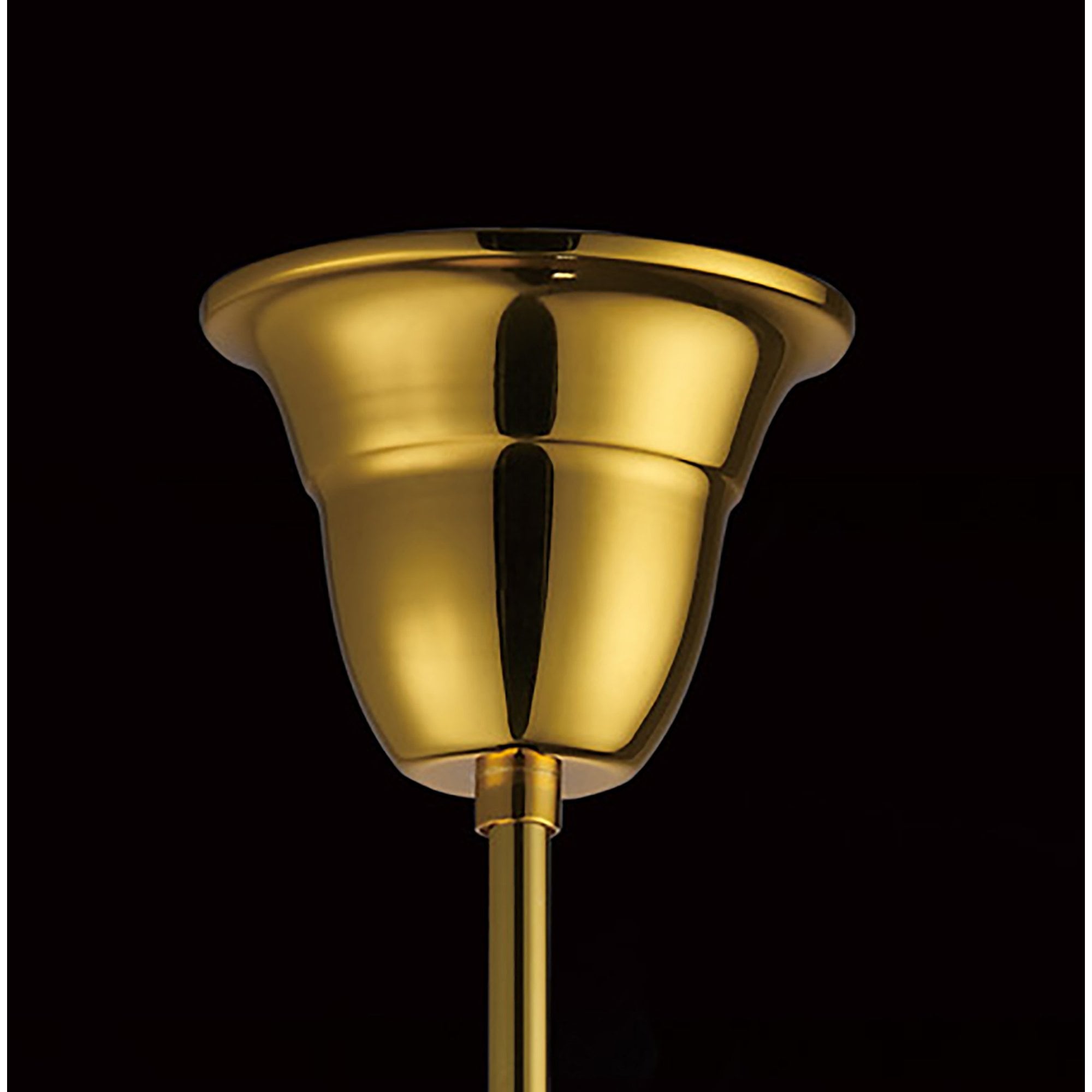 Diyas Alexandra 18 Light Pendant - French Gold & Crystal