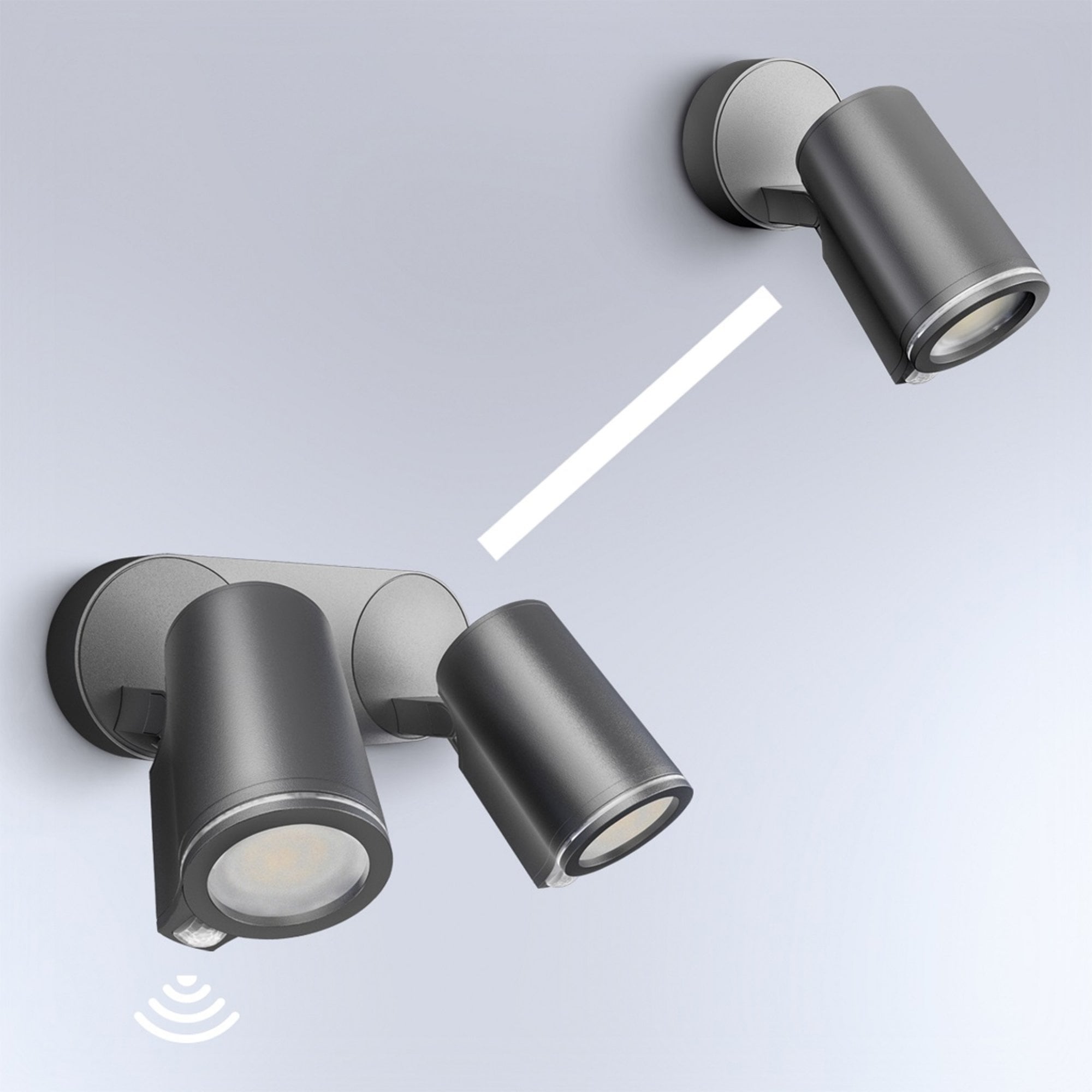 Steinel XLED Spot DUO Sensor Switched - Anthracite