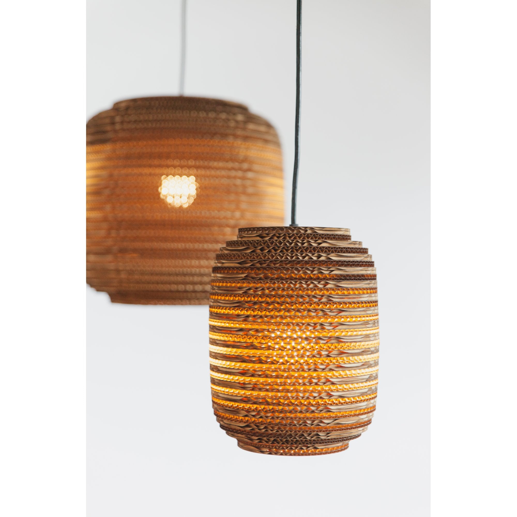 Graypants Scraplights Ausi 12 Pendant - Natural - 28cm Diameter