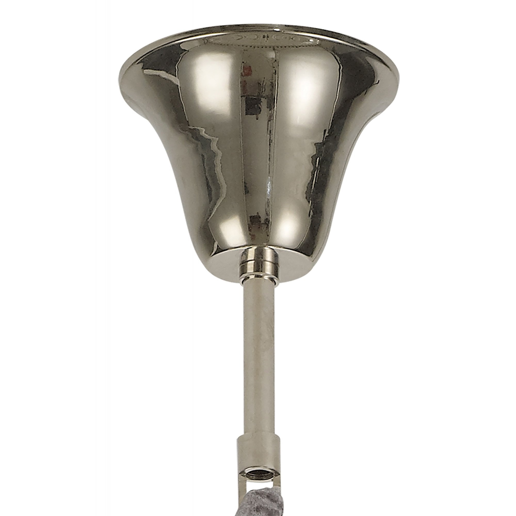 Fabula Cedar 4 Light Pendant - Polished Nickel & Clear Sculpted Glass