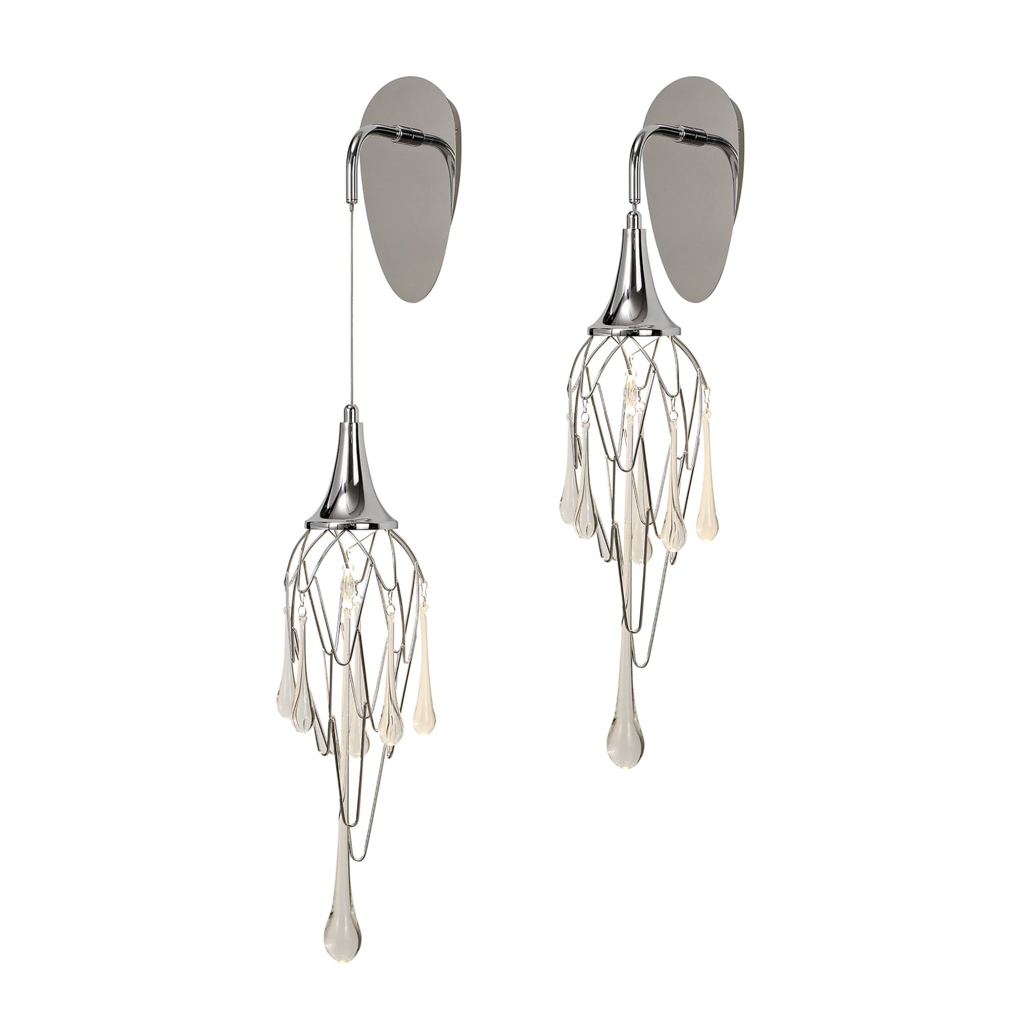 Fabula Albion Wall Light - Polished Chrome
