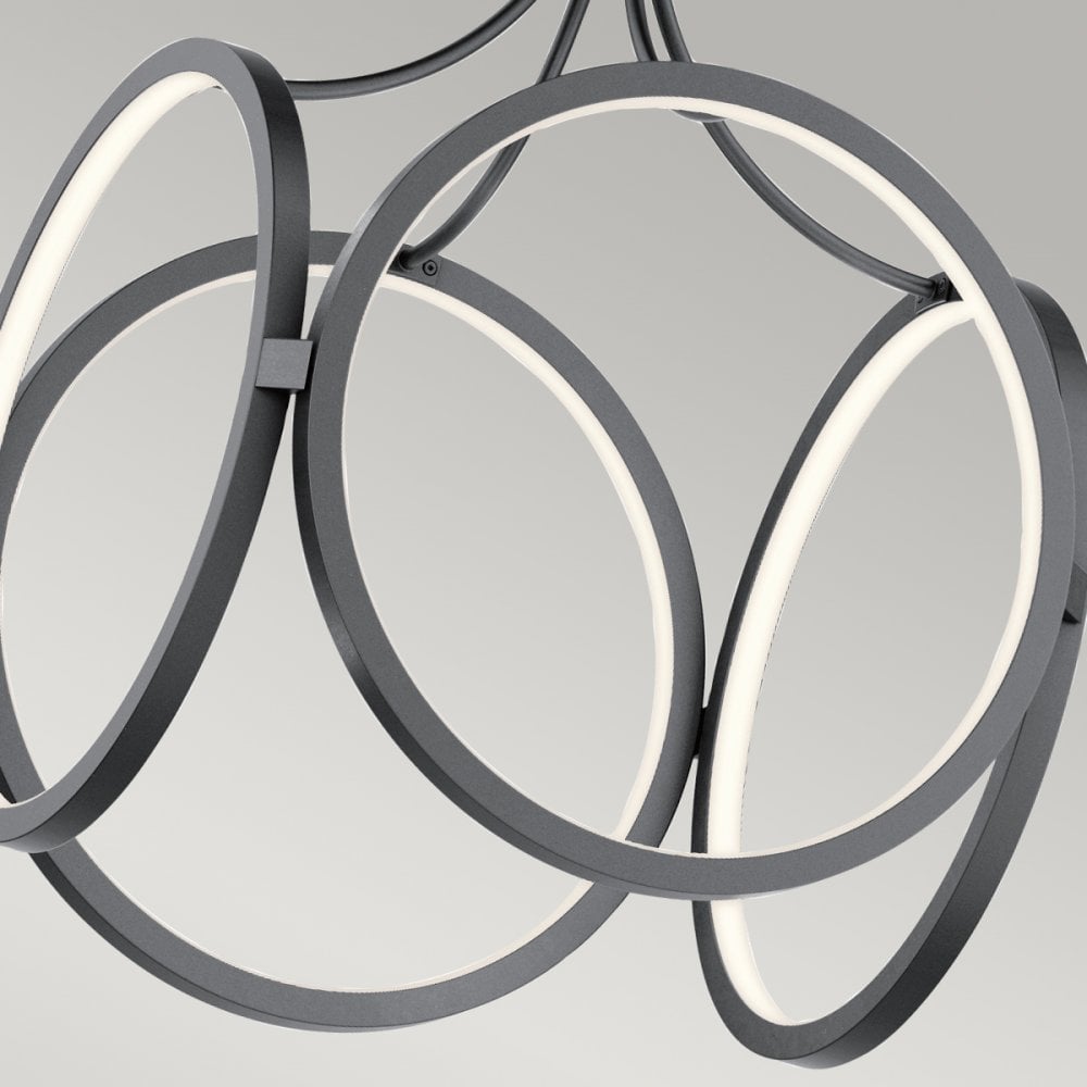Quintiesse Ciri LED Pendant - Matte Black