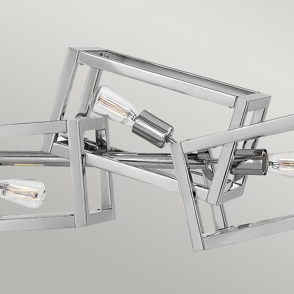 Quintiesse Ensemble 6 Light Pendant - Polished Nickel