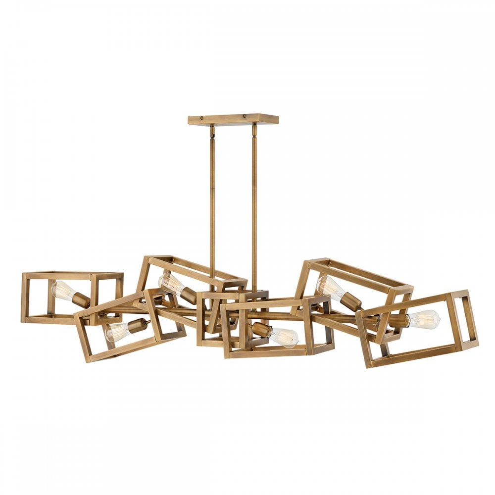 Quintiesse Ensemble 6 Light Pendant - Brushed Bronze