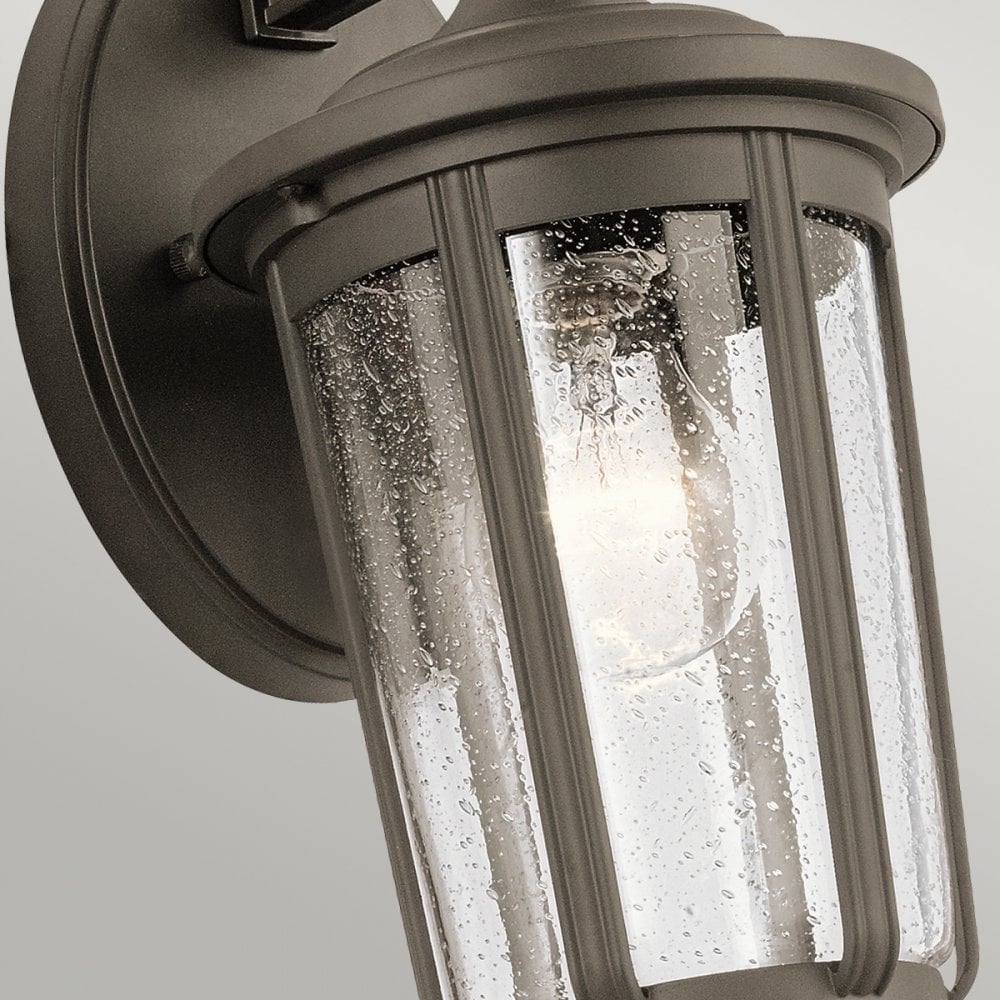 Quintiesse Fairfield Single Medium Wall Lantern - Olde Bronze