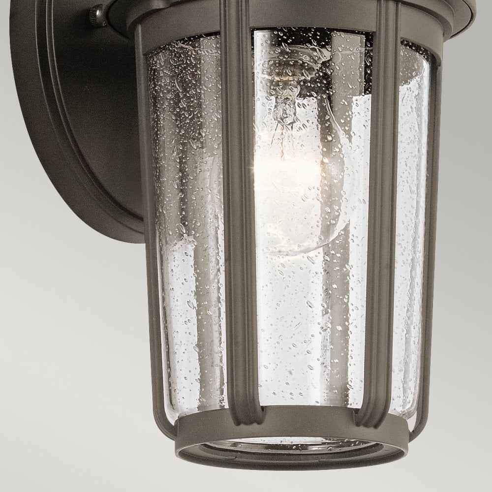 Quintiesse Fairfield Single Medium Wall Lantern - Olde Bronze
