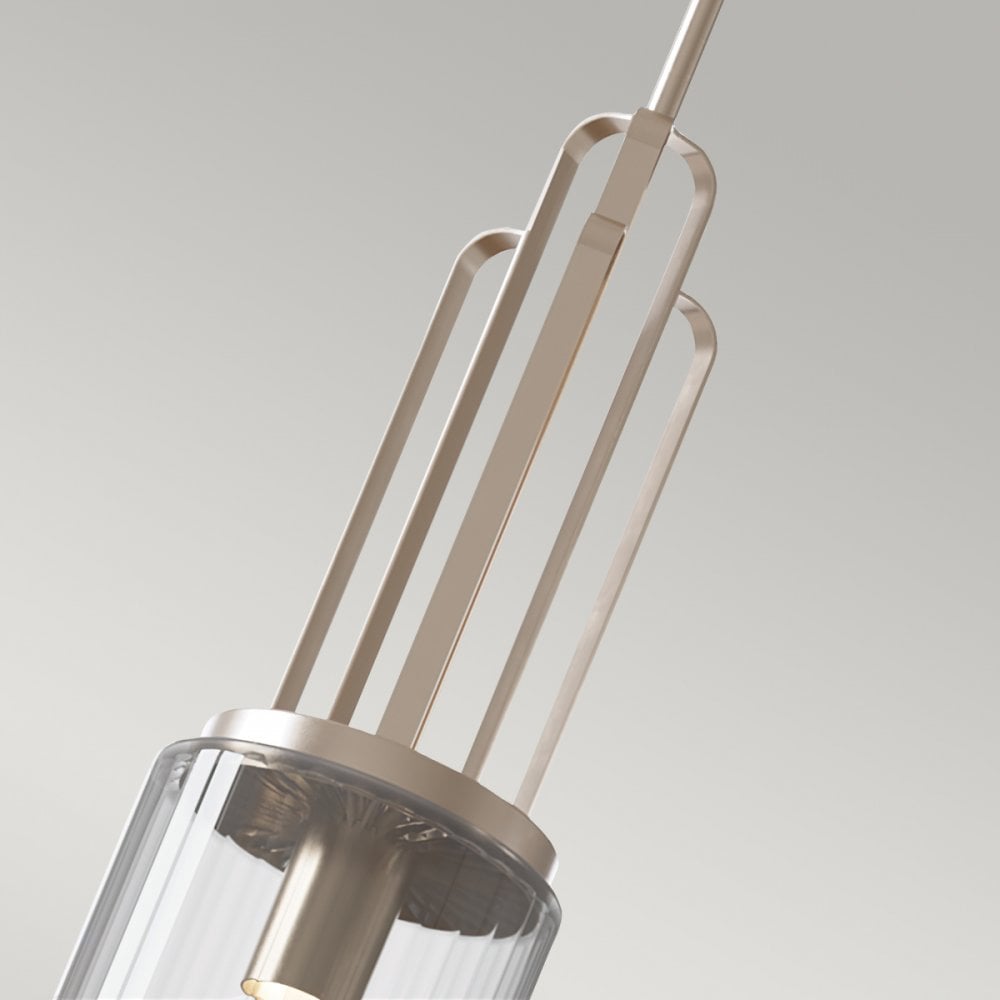 Quintiesse Kimrose Single Mini Pendant - Polished Nickel