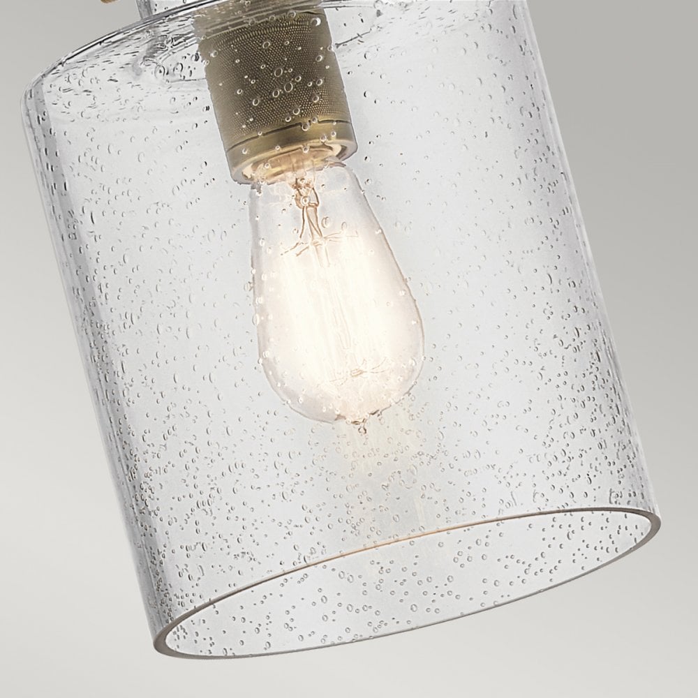 Quintiesse Kitner Single Pendant - Brass