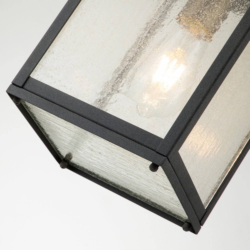 Quintiesse Lahden Single Chain Lantern - Weathered Zinc