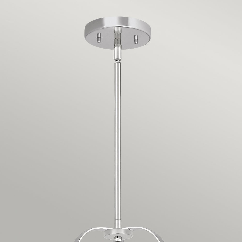 Quintiesse Wimberley 3 Light Pendant - Polished Chrome