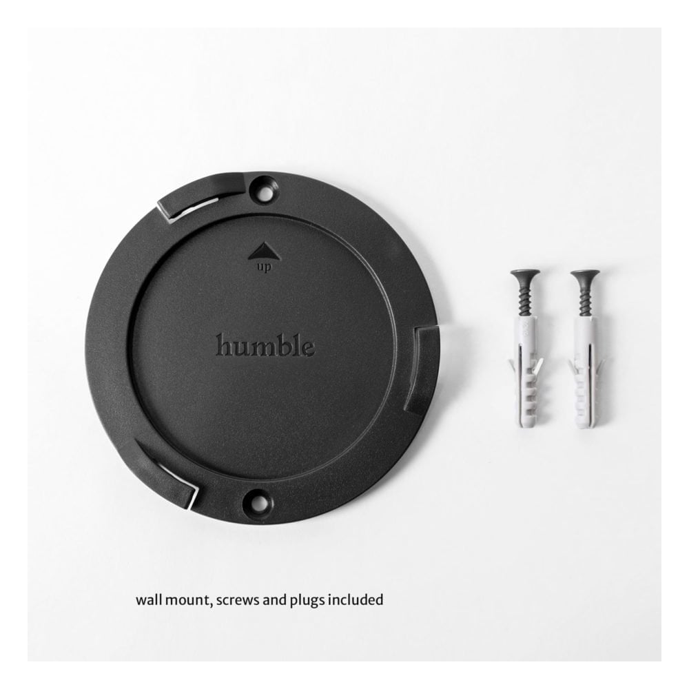 Humble Bee Wall Light - Black & Smoked Bulb