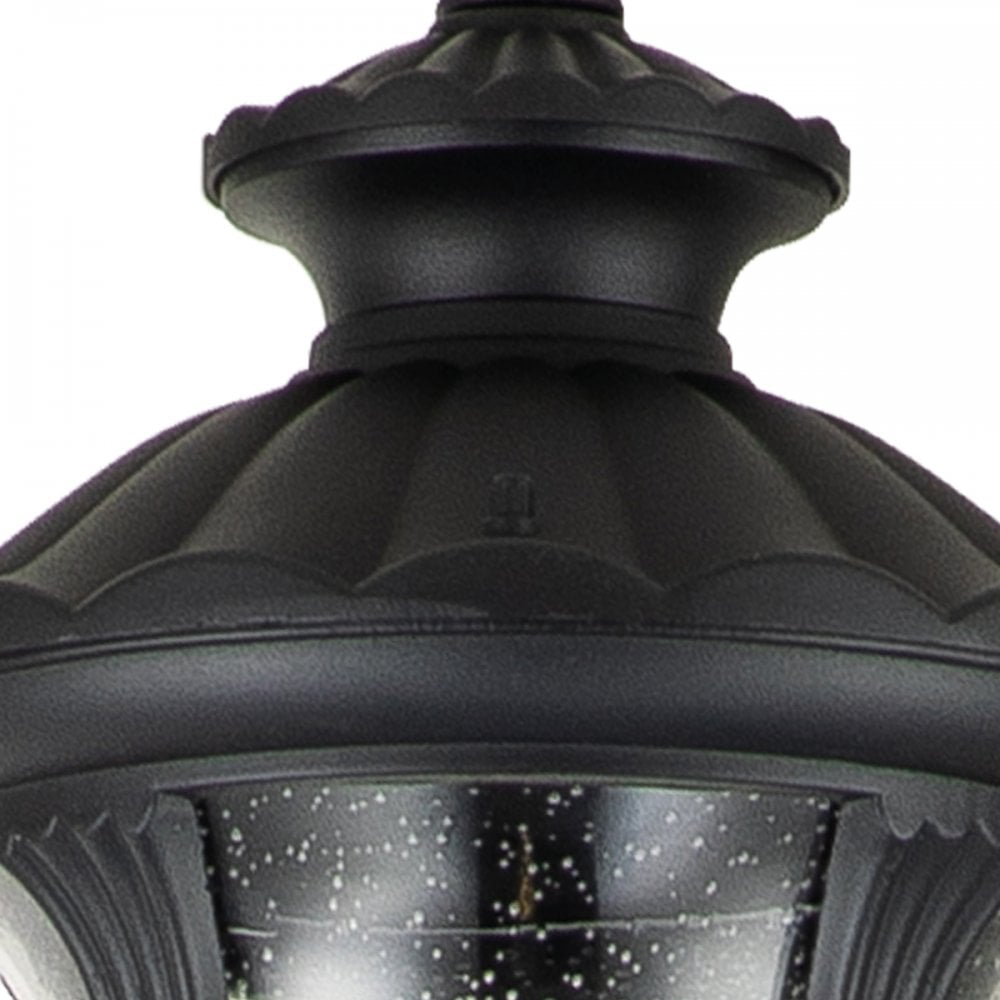 Elstead Chicago Single Single Head Lamp Post - Textured Black