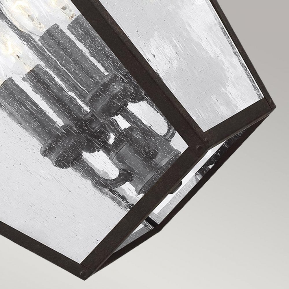 Feiss Galena 4 Light Chain Lantern - Sable