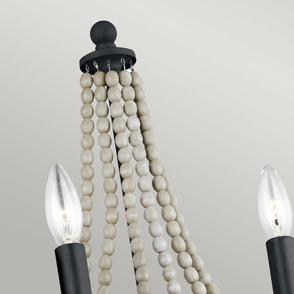 Feiss Nori 2 Light Wall Light - Dark Weathered Zinc & Driftwood Grey