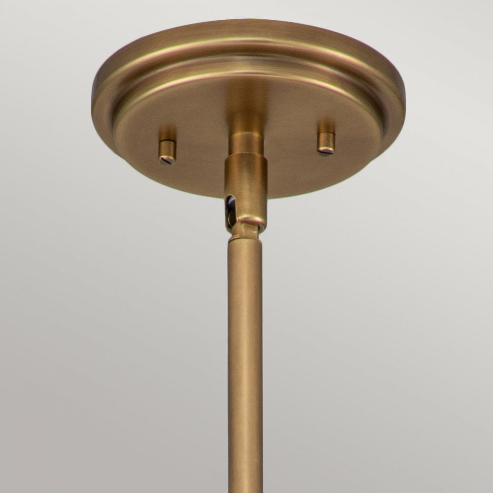 Hinkley Amelia Single Mini Pendant - Heritage Brass