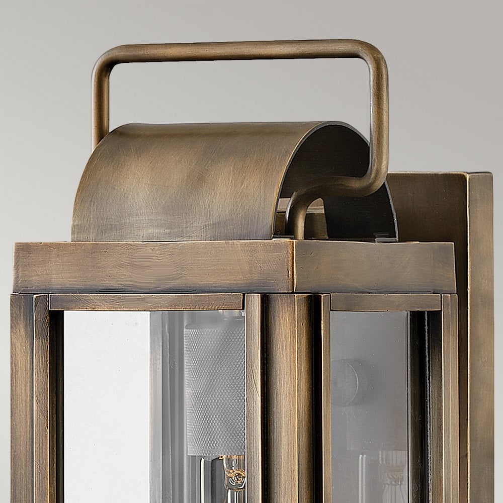 Hinkley Sag Harbor Single Small Wall Lantern - Painted Burnished Bronze