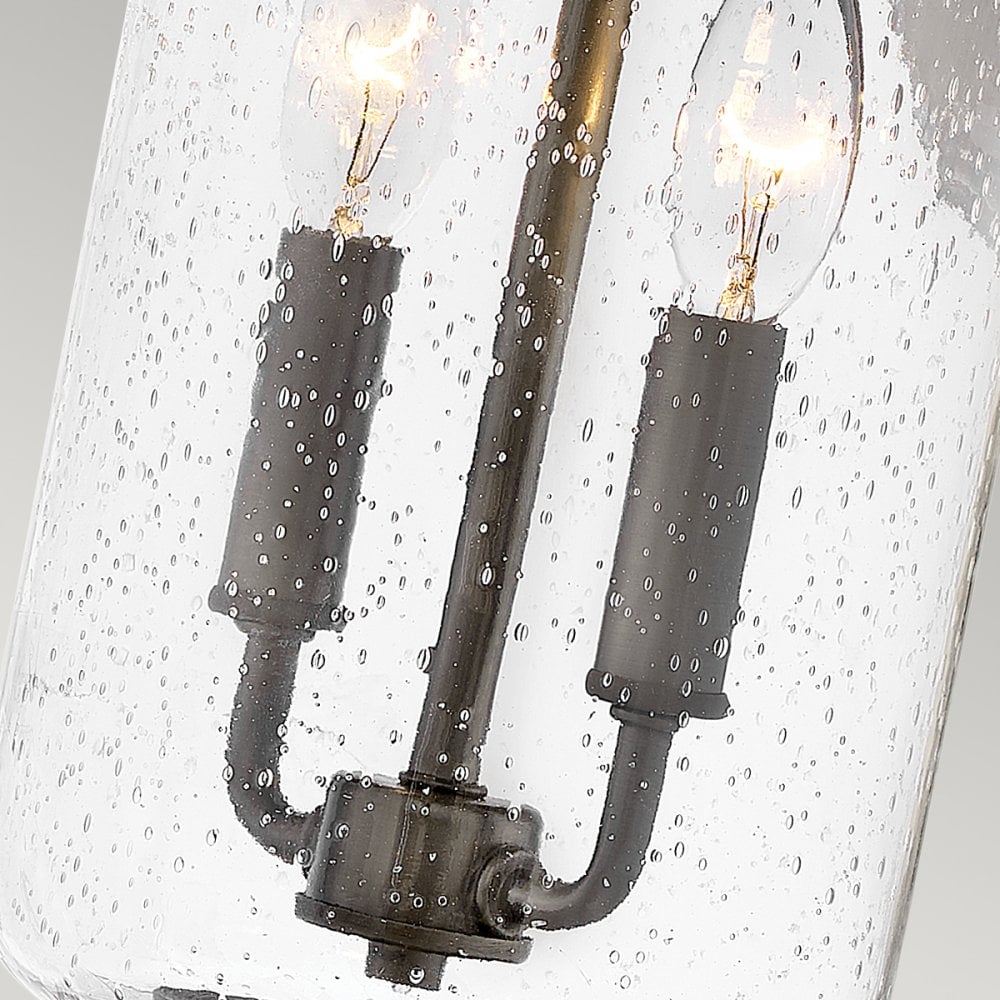 Hinkley Willoughby 2 Light Wall Lantern - Oil Rubbed Bronze