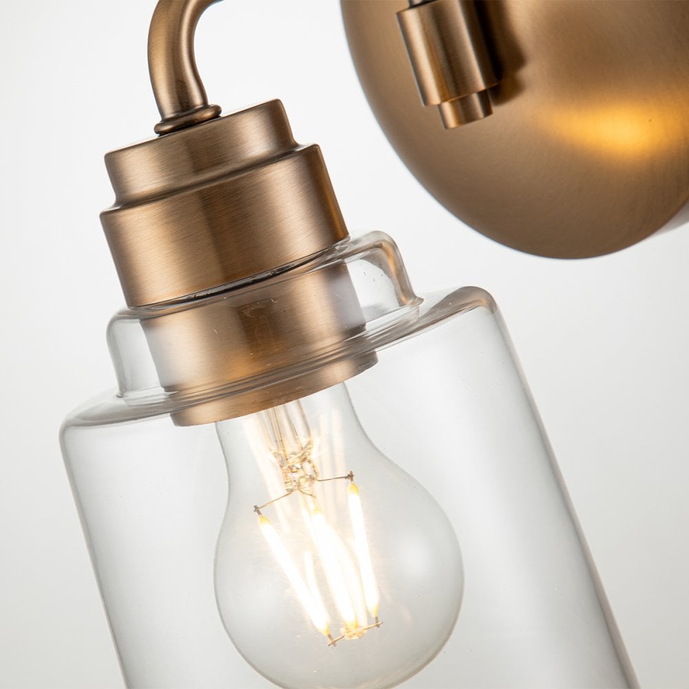 Kichler Aivian Single Wall Light - Weathered Brass