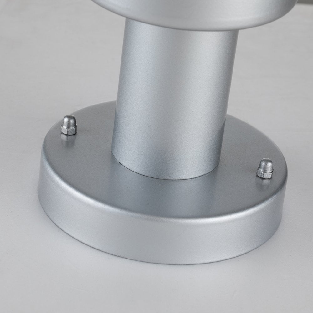 Elstead Klampenborg Single Pedestal - Silver