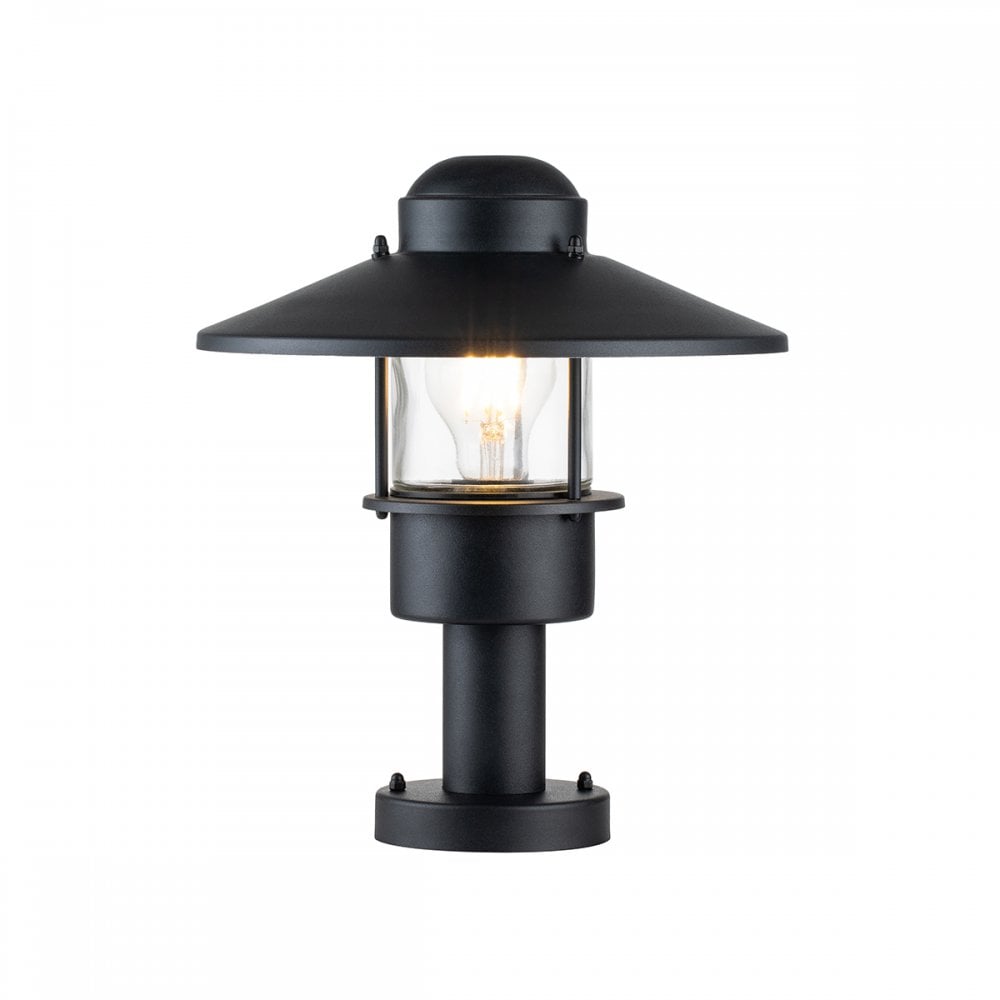 Elstead Klampenborg Single Pedestal - Black