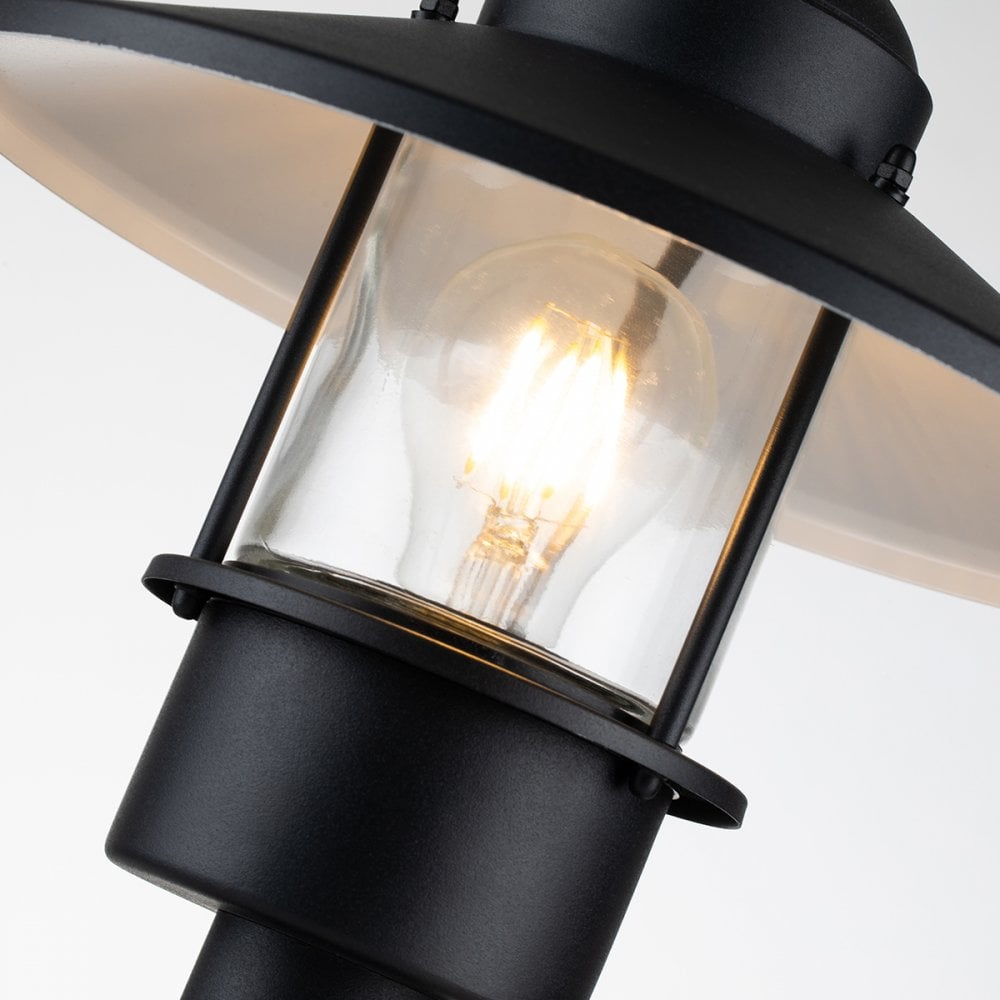 Elstead Klampenborg Single Pedestal - Black