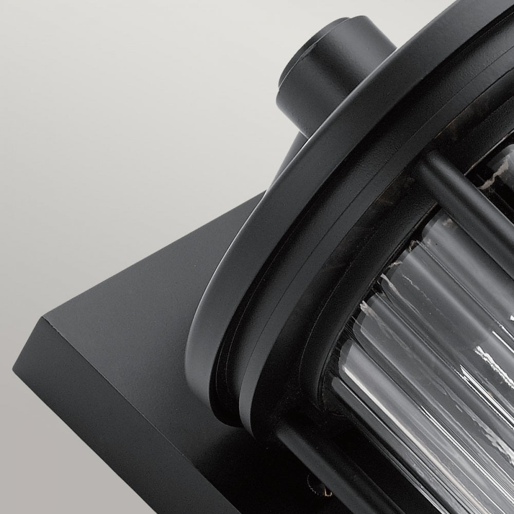 Kichler Barras Single Medium Wall Lantern - Black