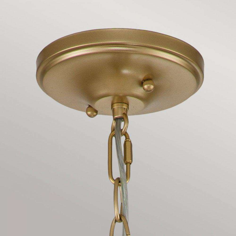 Kichler Larkin 2 Light Small Pendant - Painted Natural Brass