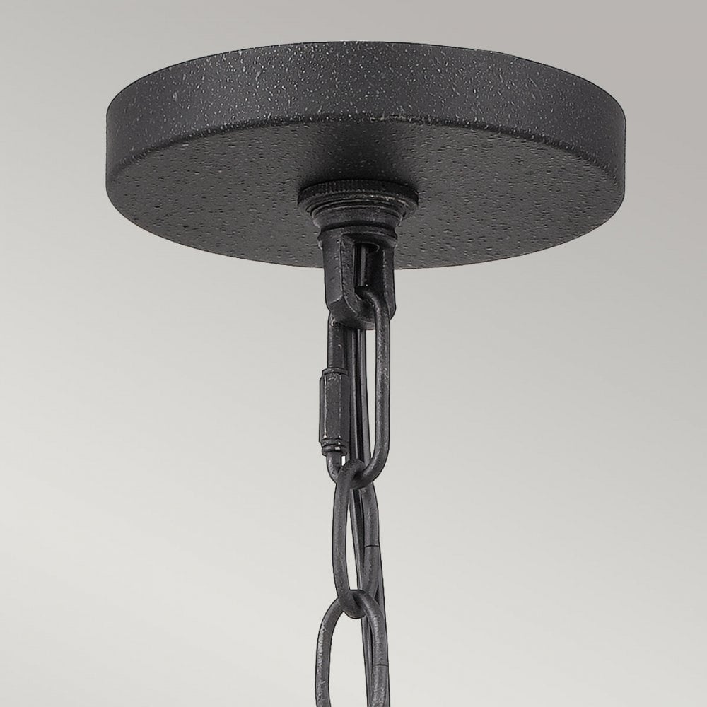 Quoizel Bradbury 4 Light Pendantt - Grey Ash