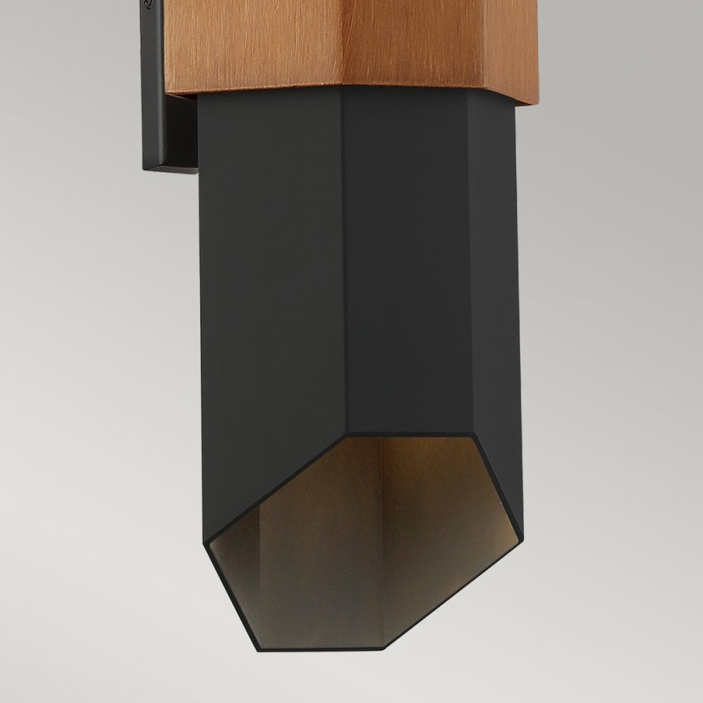 Quoizel Chasm LED Wall Lantern - Large - Matte Black