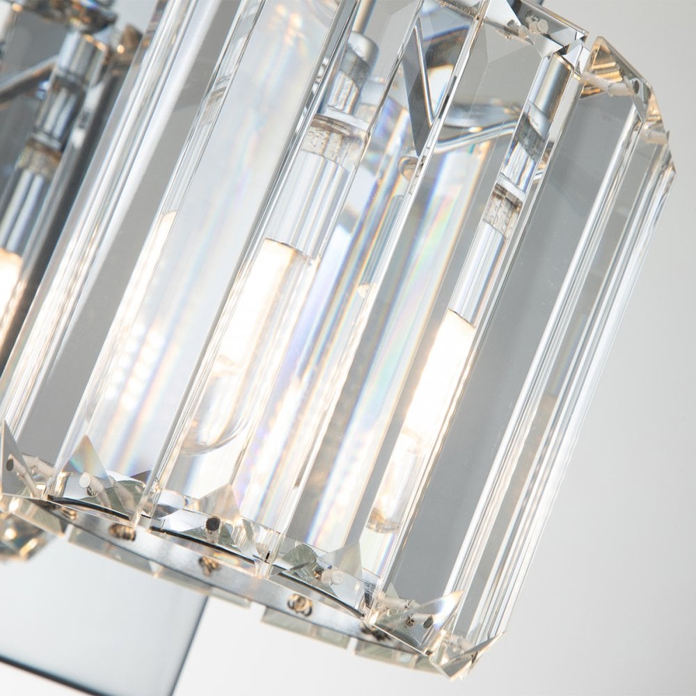 Quoizel Divine Single Bathroom Wall Light - Polished Chrome