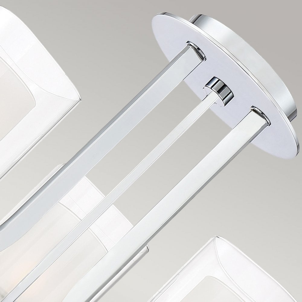 Quoizel Kolt 3 Light Bathroom Wall Light - Polished Chrome