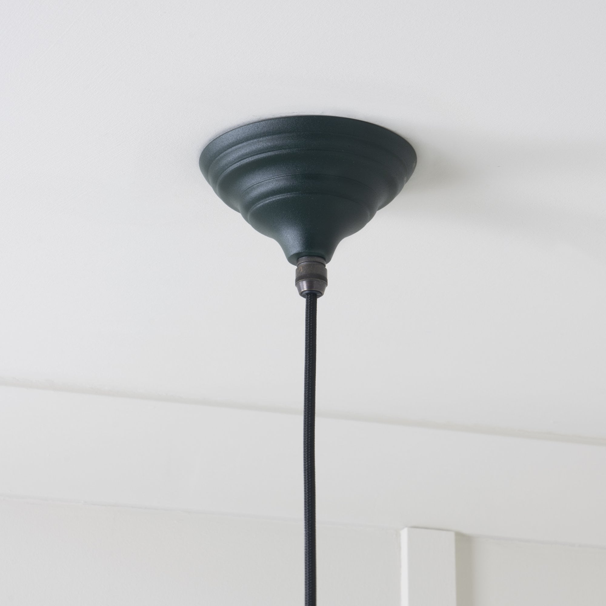 From The Anvil Smooth Nickel Harborne Pendant - Dingle (Rich Green)