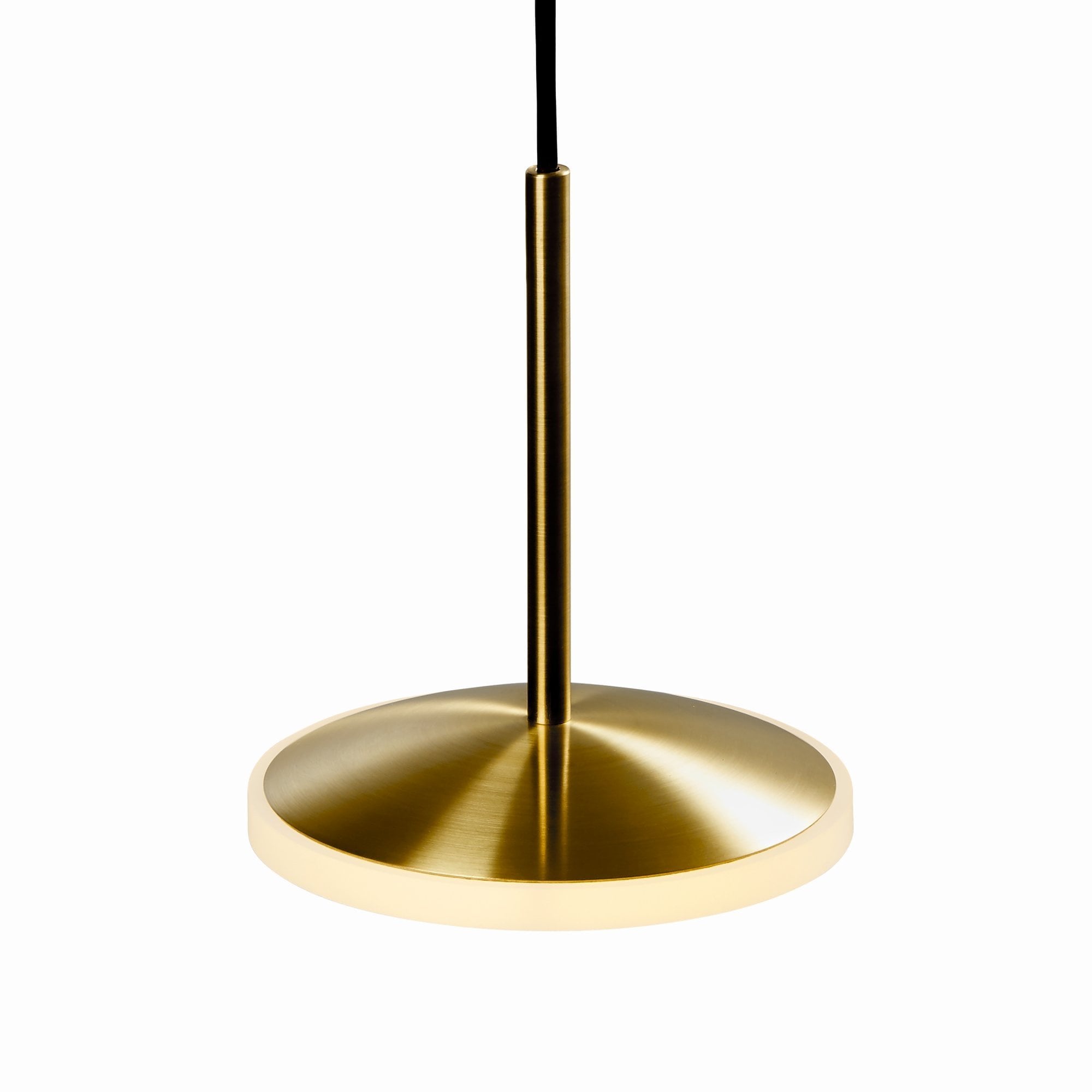 Graypants Chrona Dish 6h Pendant - Brass