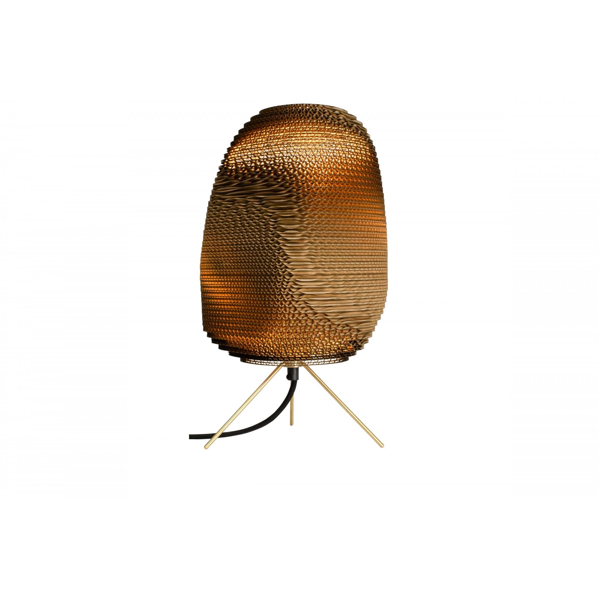 Graypants Scraplights Ebey Table Lamp - Natural - 24cm Diameter