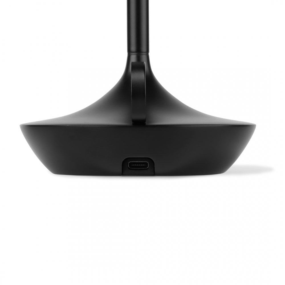 Wick Rechargeable USB-C Table Light - Black