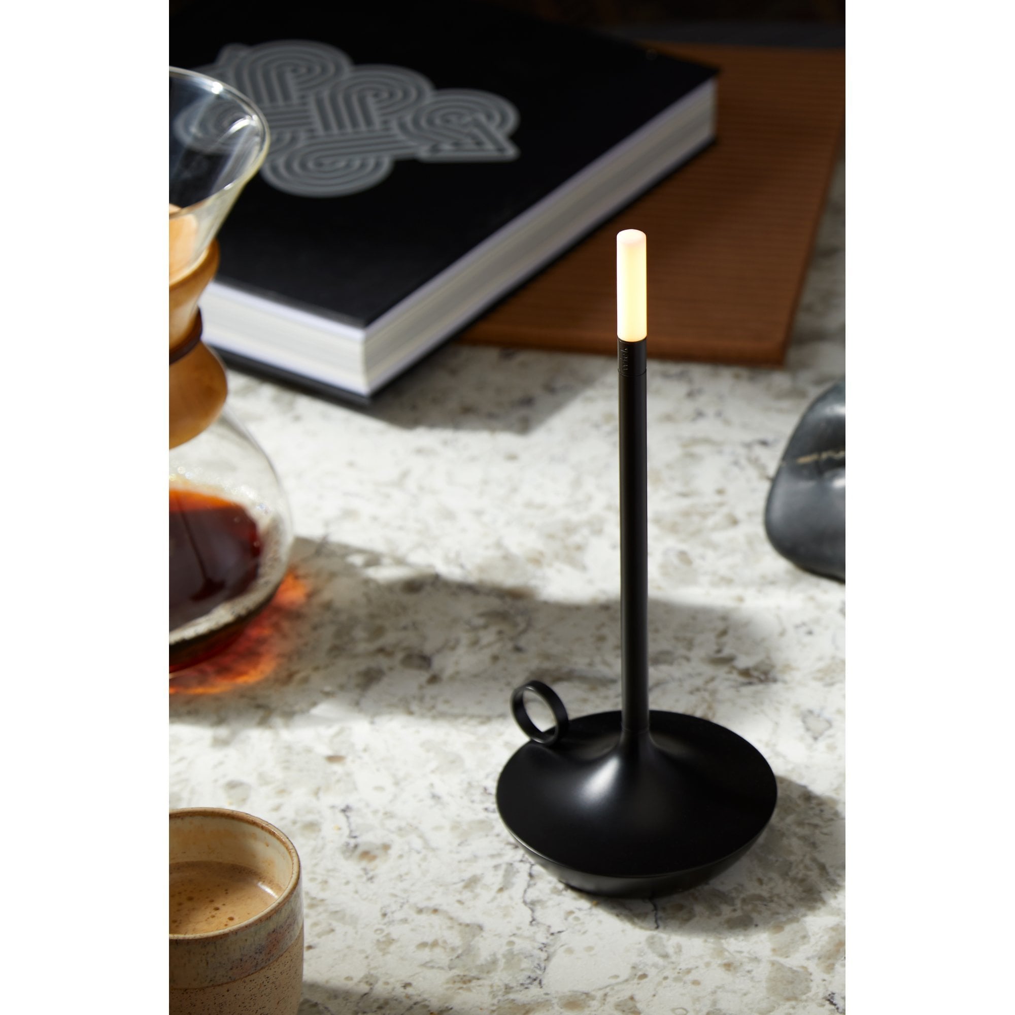 Wick Rechargeable USB-C Table Light - Black