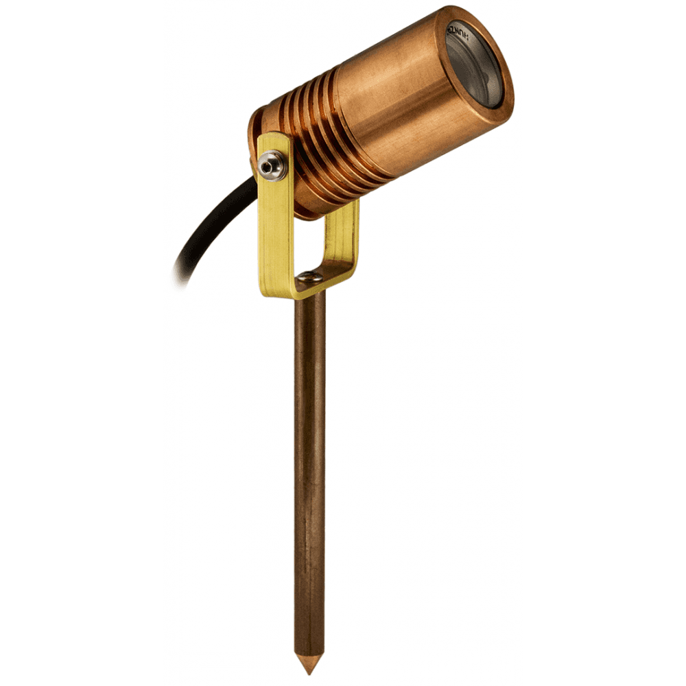 Hunza Pure LED Euro Spike Spot - Copper - Low Voltage