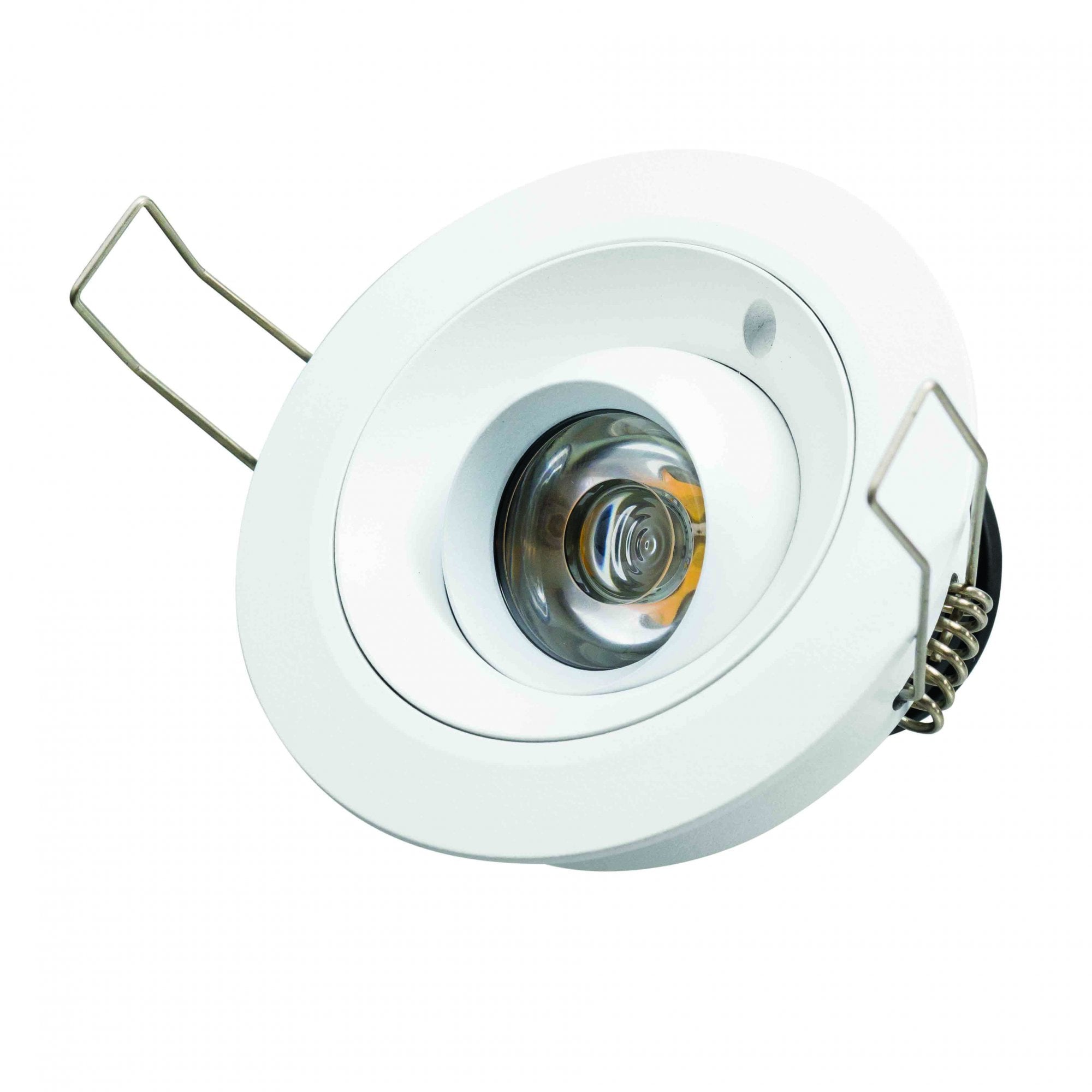 Hunza Pure LED Tilting Eave Light 6W - Powder Coat - Low Voltage