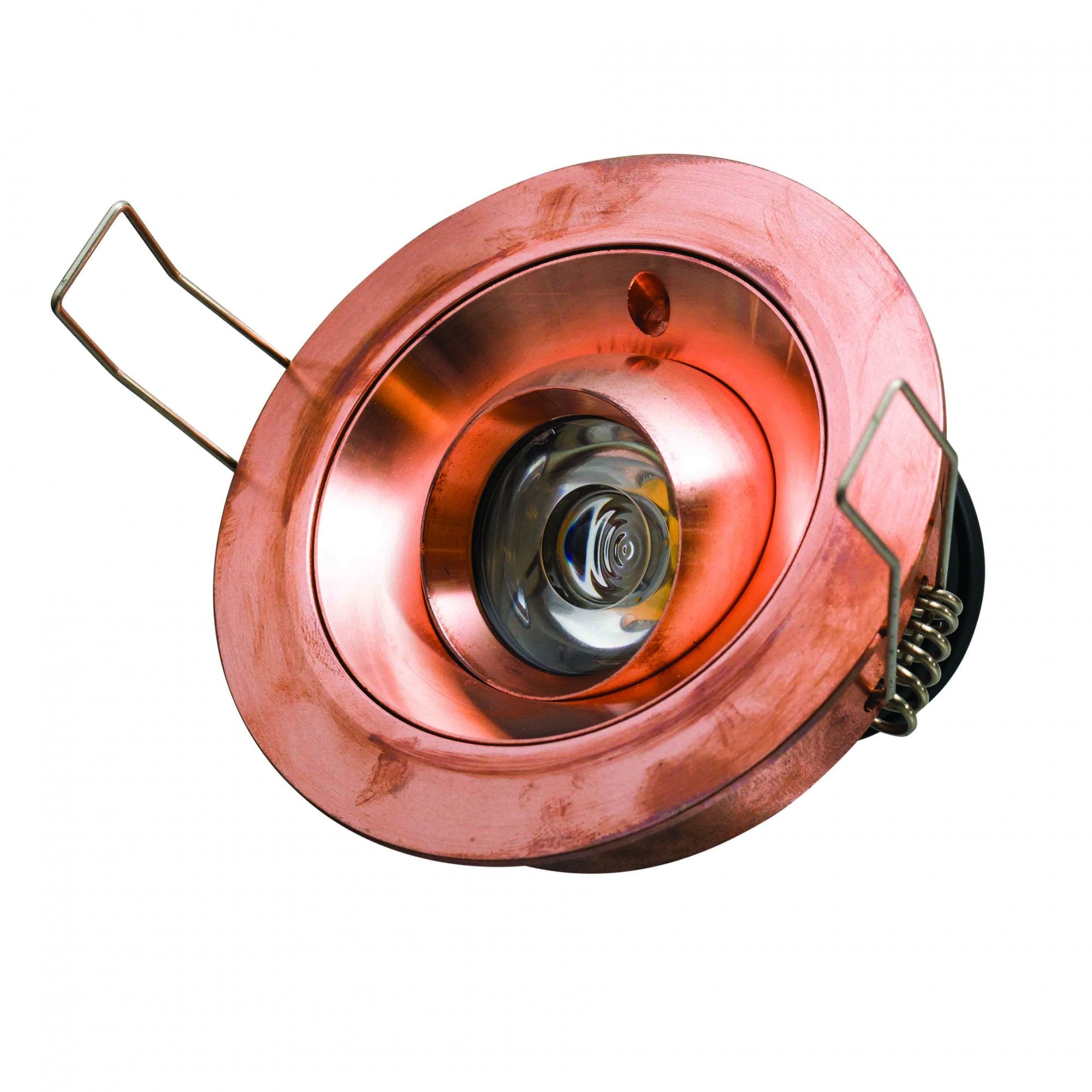 Hunza Pure LED Tilting Eave Light 6W - Copper - Low Voltage